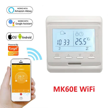 WiFi Thermostat Electric Heating Warm Floor Temperature Controller